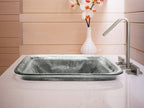 KOHLER K-2773-G2-B11 Inia 20-3/4" Rectangular Drop-In Bathroom Sink, No Overflow - Opaque Dew