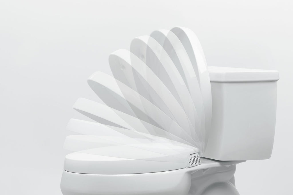 KOHLER K-5588-0 Purefresh Deodorizing Elongated Toilet Seat - White