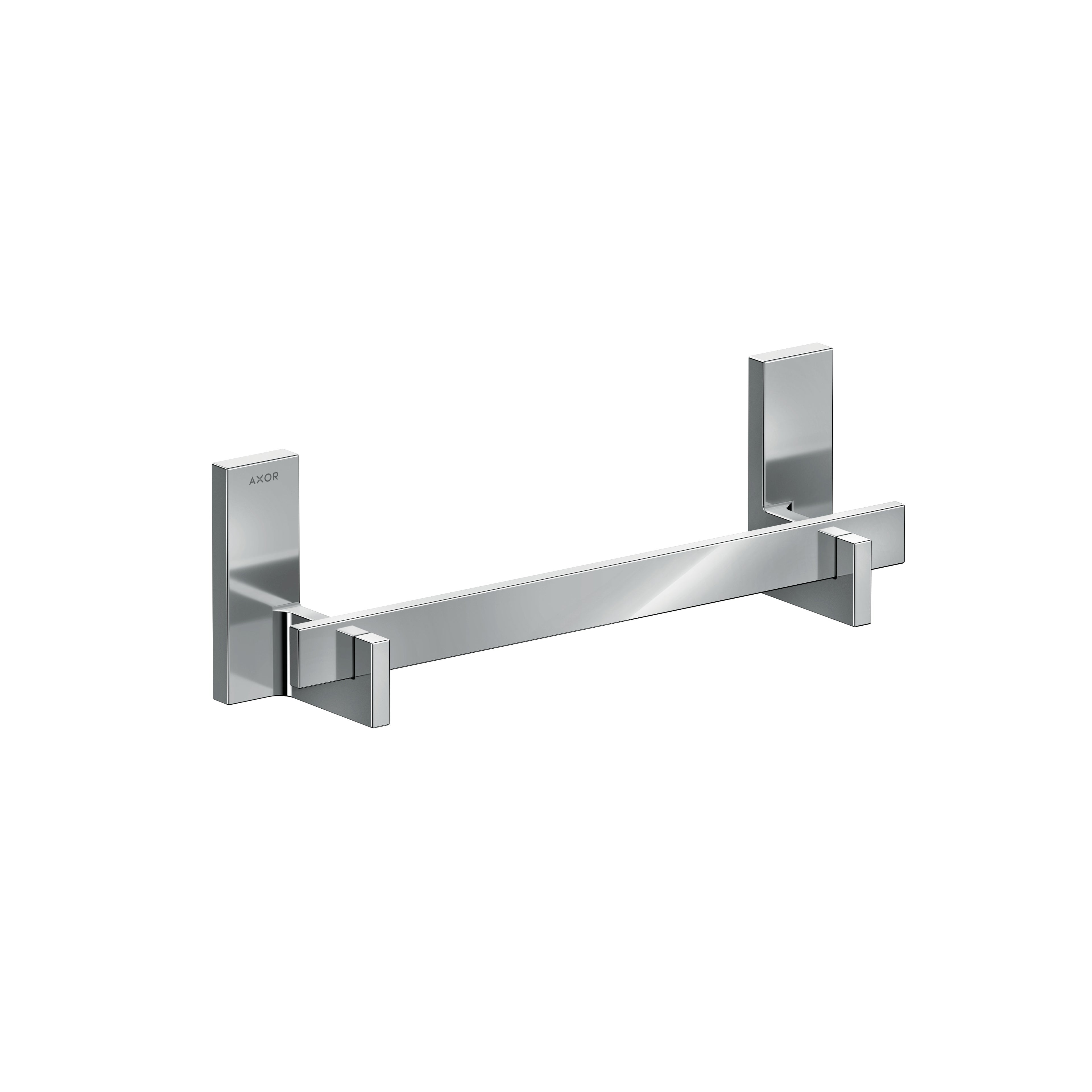 AXOR 42613000 Universal Rectangular Towel Bar, 12" - Chrome
