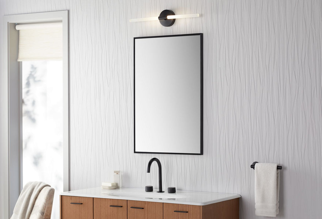 KOHLER K-23464-SCLED-SNL Components Two-Light Led Sconce - Polished Nickel