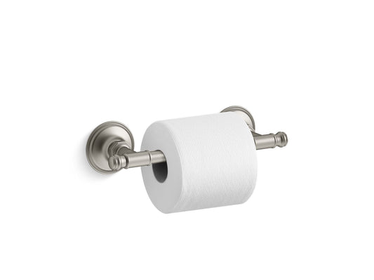 KOHLER K-26502-BN Eclectic Toilet Paper Holder In Vibrant Brushed Nickel