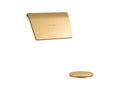 KOHLER K-23857-2MB Tea-For-Two Bath Drain Trim - Vibrant Brushed Moderne Brass