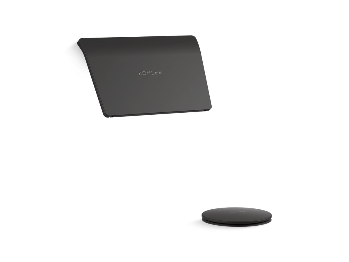 KOHLER K-23857-BL Tea-For-Two Bath Drain Trim - Matte Black