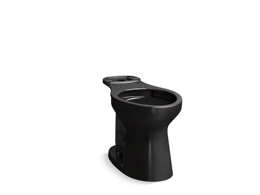 KOHLER K-31588-7 Cimarron Elongated Toilet Bowl In Black Black