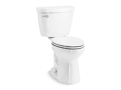 KOHLER K-31624-96 Cimarron ContinuousClean ST two-piece elongated toilet, 1.28 gpf - Biscuit