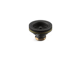 KOHLER K-8799-BL Duostrainer Sink drain and strainer basket, less tailpiece - Matte Black