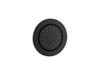 KOHLER K-77119-BL Watertile Round 27-Nozzle Single-Function Body Spray, 1.0 Gpm - Matte Black