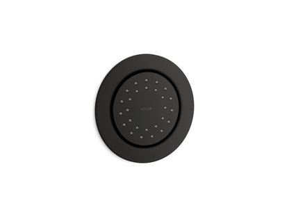 KOHLER K-77119-BL WaterTile Round 27-nozzle single-function body spray, 1.0 gpm - Matte Black