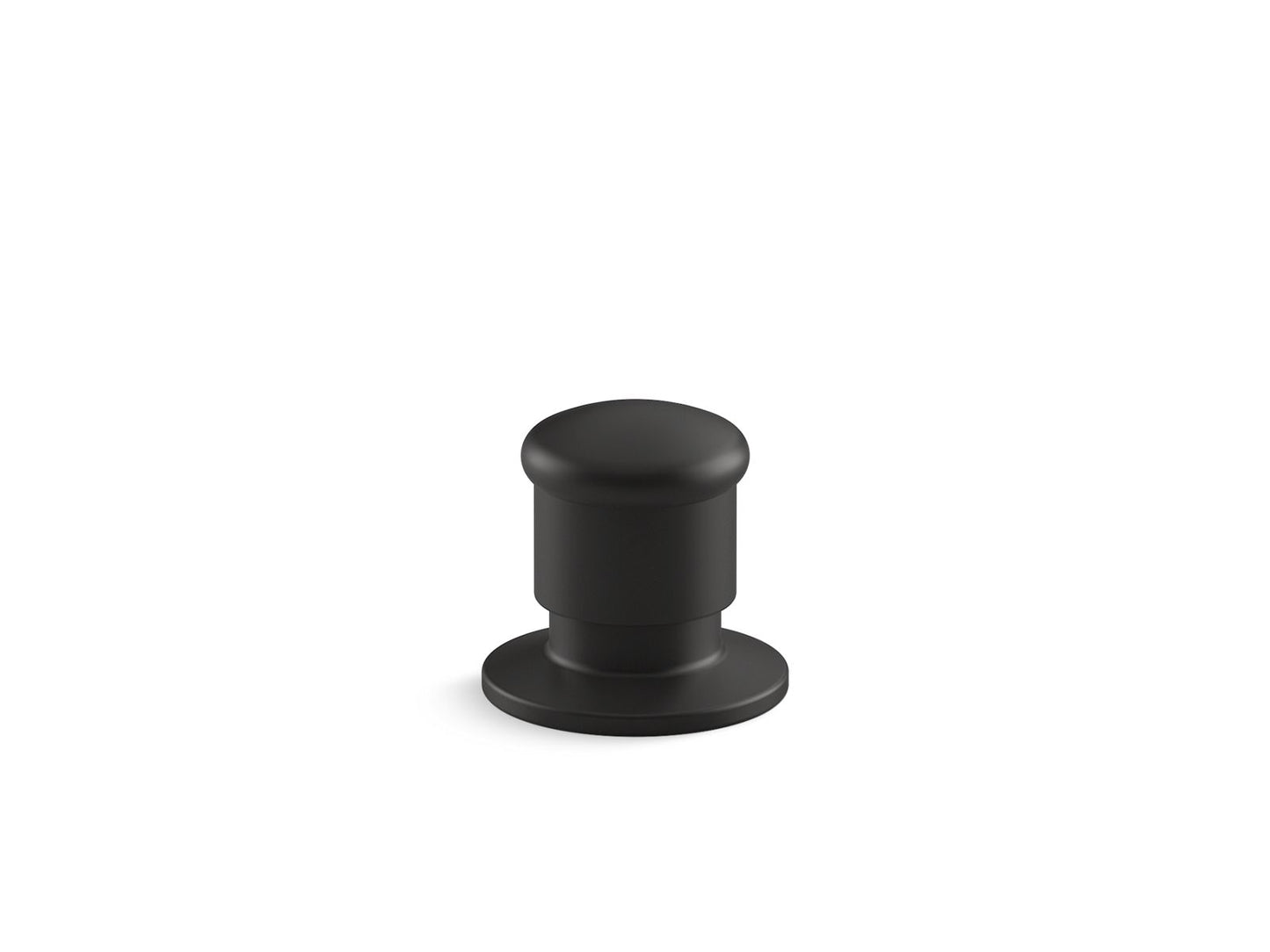 KOHLER K-9530-BL Deck-Mount Two-Way Diverter Valve In Matte Black