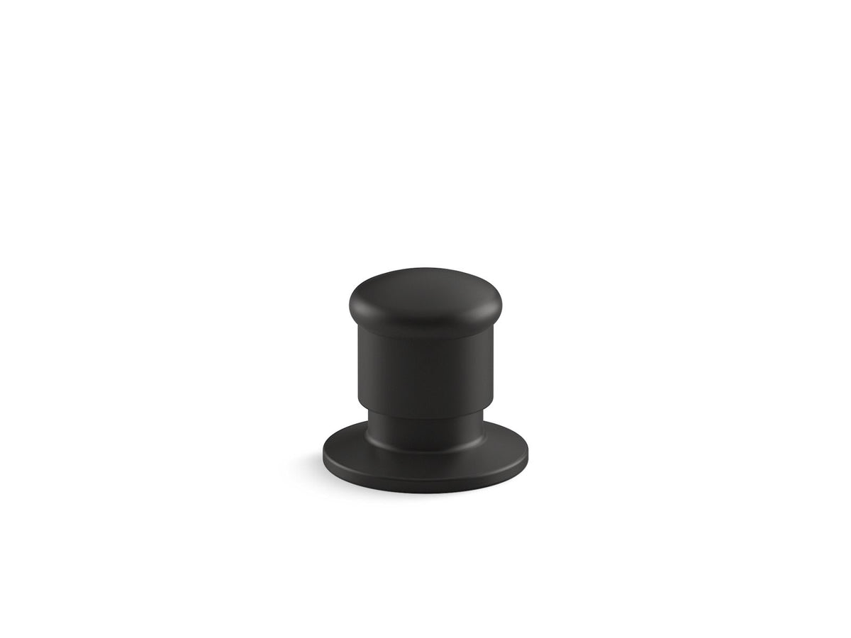 KOHLER K-9530-BL Deck-Mount Two-Way Diverter Valve - Matte Black