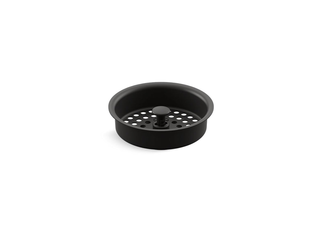 KOHLER K-8803-BL Duostrainer Sink Strainer Basket - Matte Black