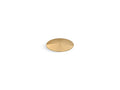KOHLER K-8830-2MB Sink Hole Cover - Vibrant Brushed Moderne Brass