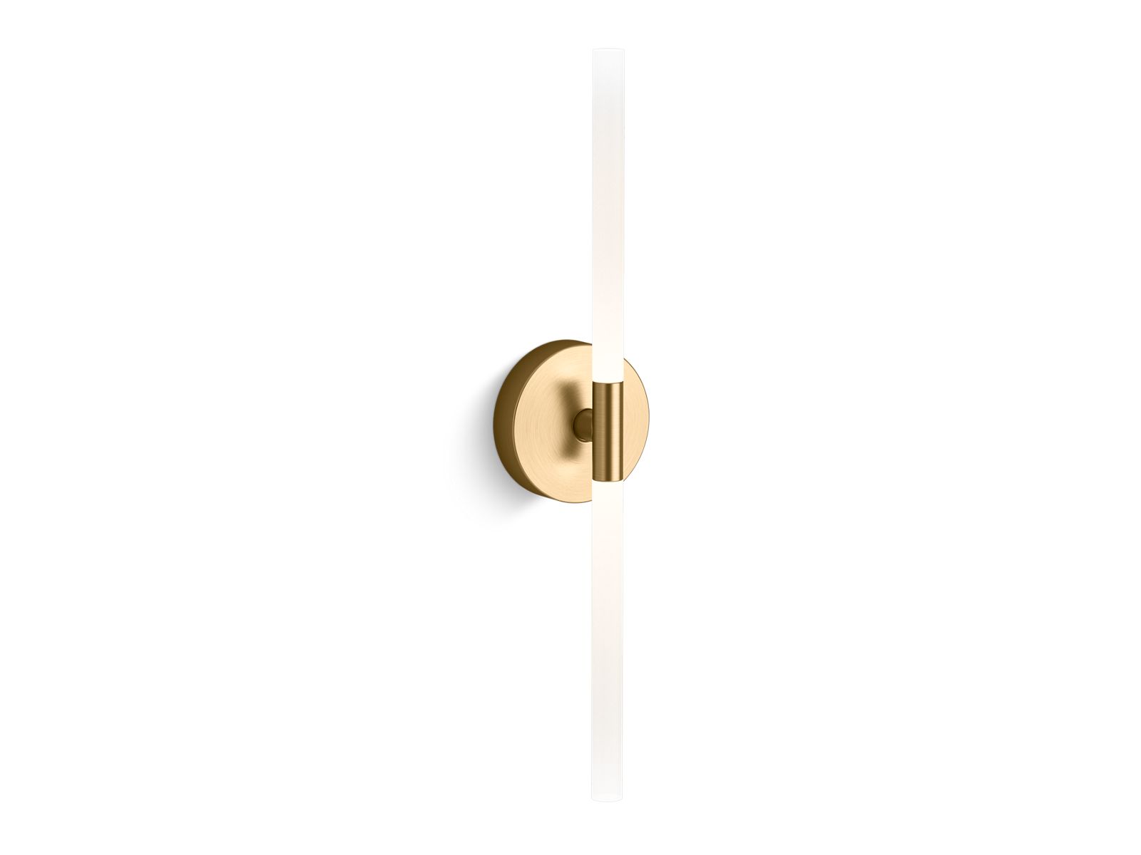 KOHLER K-23464-SCLED-SNL Components Two-Light Led Sconce - Polished Nickel