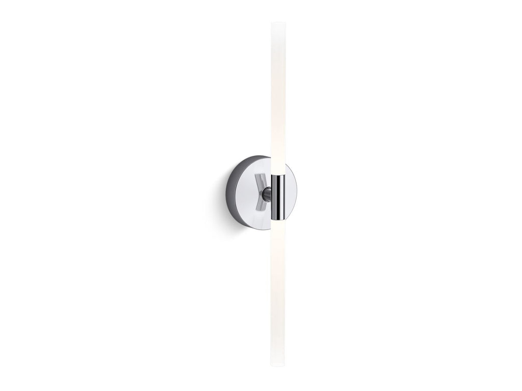 KOHLER K-23464-SCLED-SNL Components Two-Light Led Sconce - Polished Nickel