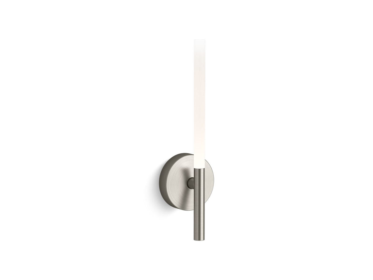 KOHLER K-23463-SCLED-BNL Components One-Light Led Sconce - Brushed Nickel