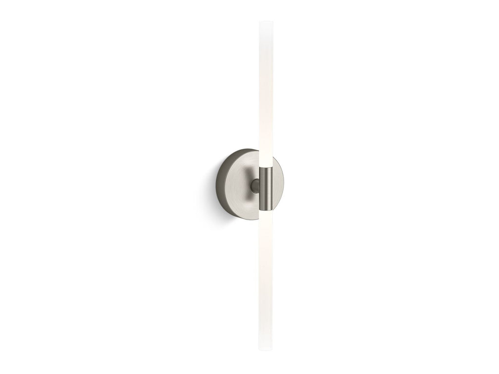 KOHLER K-23464-SCLED-BNL Components Two-Light Led Sconce - Brushed Nickel