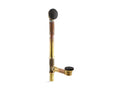 KOHLER K-7259-BL Clearflo Brass Toe Tap Bath Drain - Matte Black