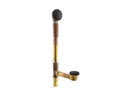 KOHLER K-7259-BL Clearflo Brass Toe Tap Bath Drain - Matte Black