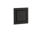 KOHLER K-8002-BL Watertile Square 54-Nozzle Single-Function Body Spray, 2.5 Gpm - Matte Black