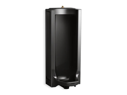 KOHLER K-25039-T-7 Branham Full stall washout urinal with top spud - Black Black