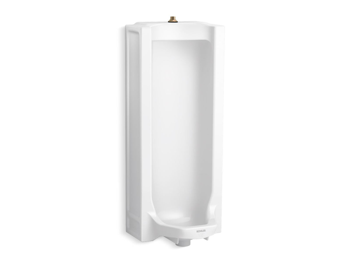 KOHLER K-25039-T-0 Branham Full stall washout urinal with top spud - White
