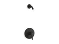 KOHLER K-TLS97077-4-BL Pitch Rite-Temp Shower Trim Kit, Without Showerhead - Matte Black