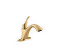 KOHLER K-22035-2MB Simplice Pull-Out Laundry And Utility Sink Faucet With Two-Function Sprayhead - Vibrant Brushed Moderne Brass