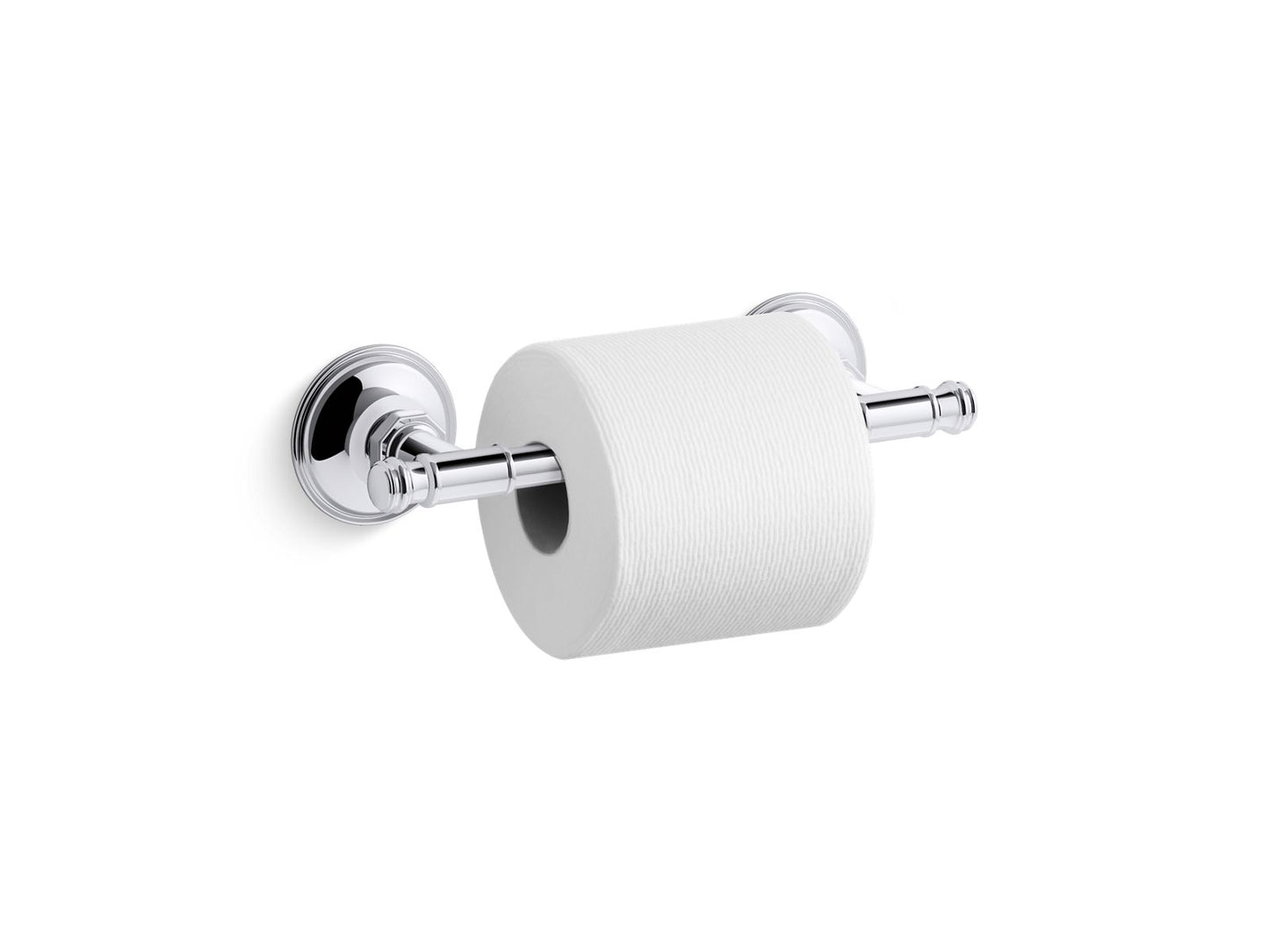 KOHLER K-26502-CP Eclectic Toilet Paper Holder In Polished Chrome