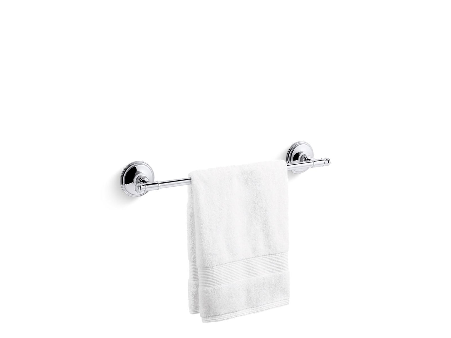 KOHLER K-26498-CP Eclectic 18" Towel Bar In Polished Chrome