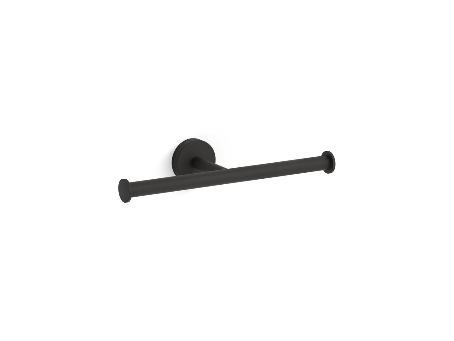 KOHLER K-27289-BL Elate Double Toilet Paper Holder In Matte Black