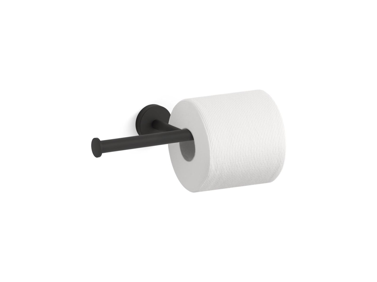 KOHLER K-27289-BL Elate Double Toilet Paper Holder In Matte Black