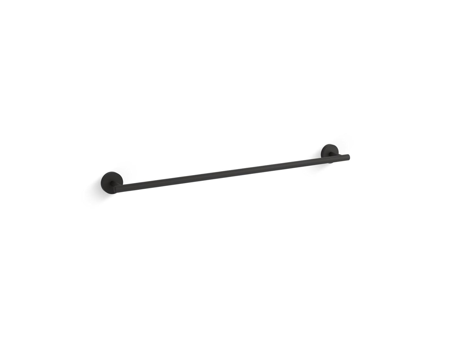 KOHLER K-27287-BL Elate 24" Towel Bar In Matte Black