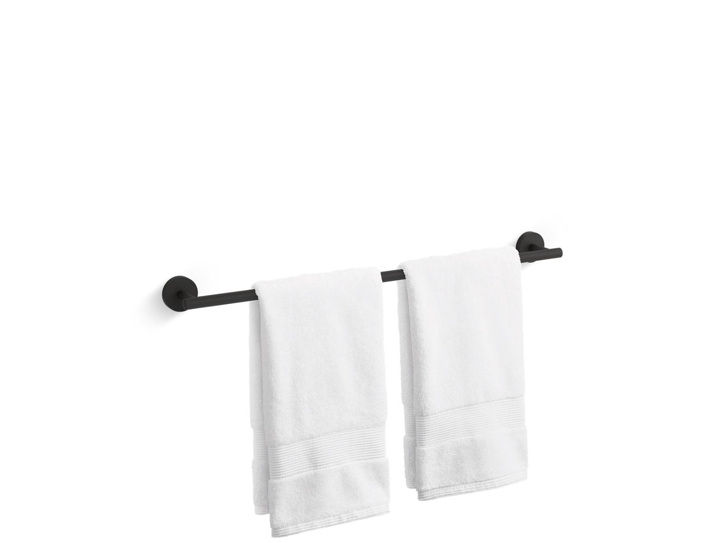 KOHLER K-27287-BL Elate 24" Towel Bar In Matte Black