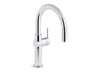 KOHLER K-22975-CP Crue Single-Handle Bar Sink Faucet - Polished Chrome