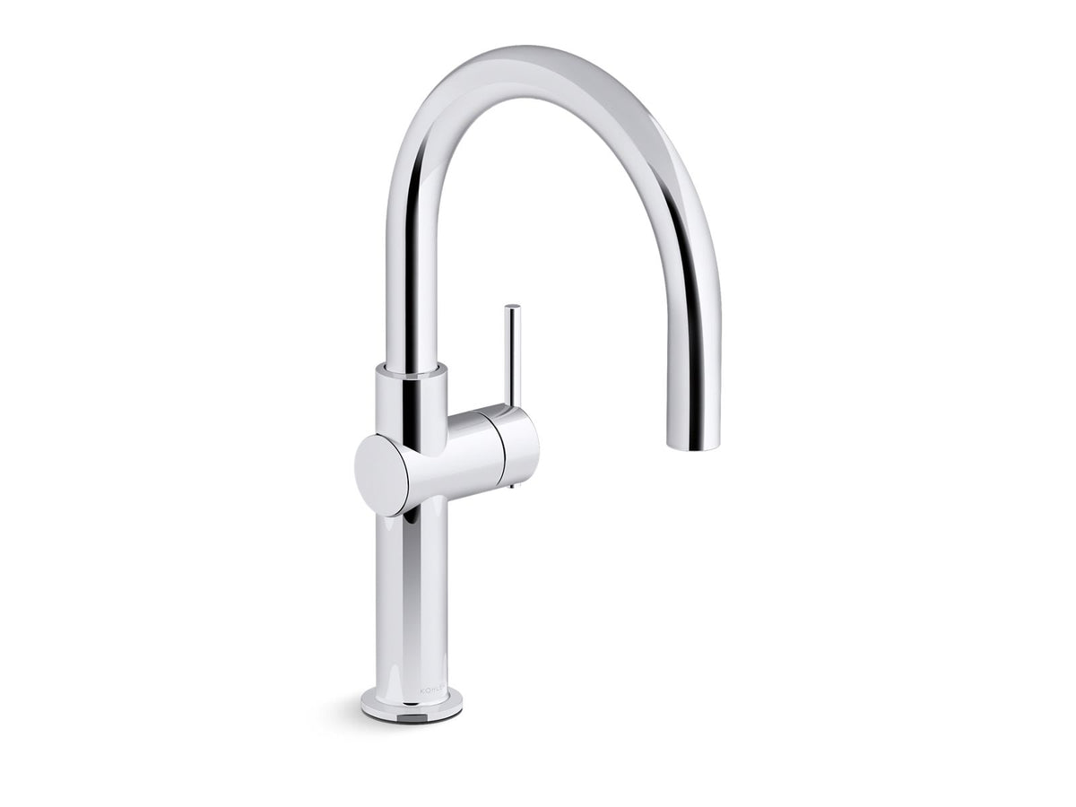 KOHLER K-22975-CP Crue Single-Handle Bar Sink Faucet - Polished Chrome