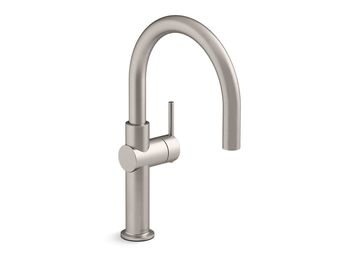 KOHLER K-22975-VS Crue Single-Handle Bar Sink Faucet In Vibrant Stainless