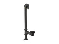 KOHLER K-7159-BL Artifacts 1-1/2" Pop-Up Bath Drain For Above- And Through-The-Floor Freestanding Bath Installations - Matte Black
