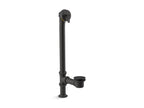 KOHLER K-7159-BL Artifacts 1-1/2" Pop-Up Bath Drain For Above- And Through-The-Floor Freestanding Bath Installations - Matte Black