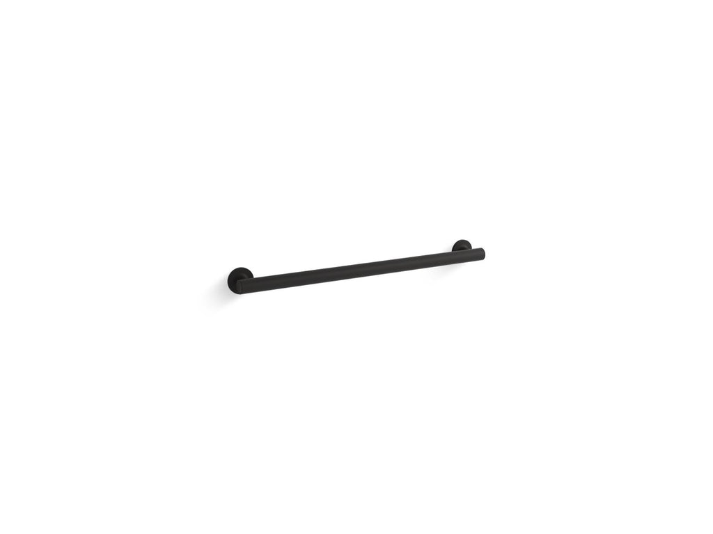 KOHLER K-11893-BL Purist 24" Grab Bar - Matte Black