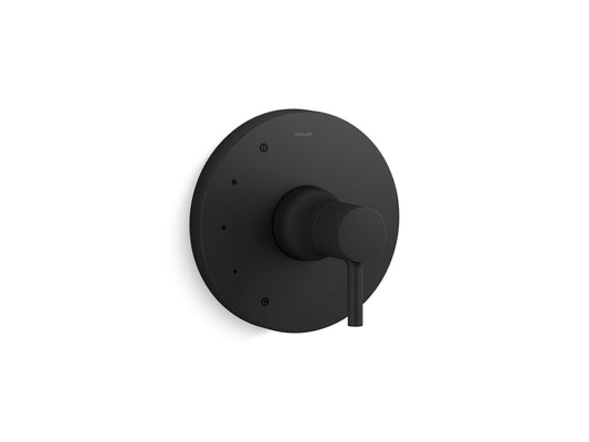KOHLER K-TS8981-4-BL Toobi Rite-Temp valve trim - Matte Black