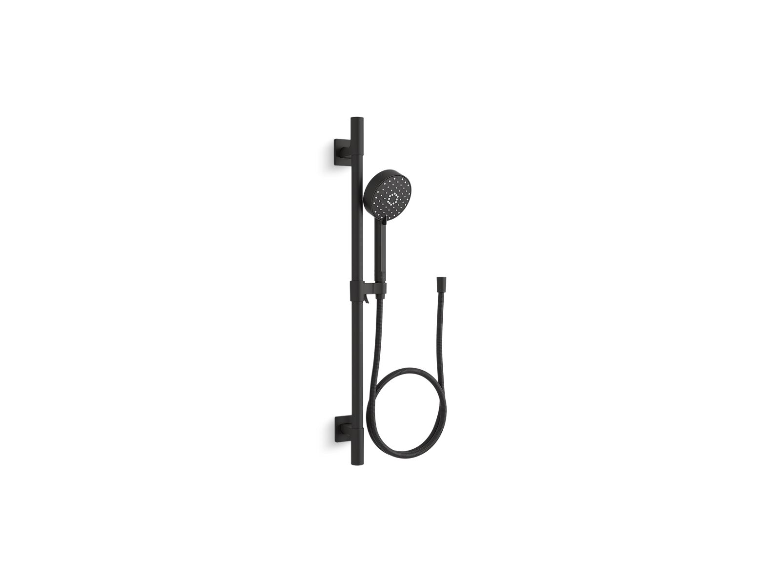 KOHLER K-99242-Y-BL Awaken G110 30" Deluxe Four-Function Handshower Kit, 2.5 Gpm - Matte Black