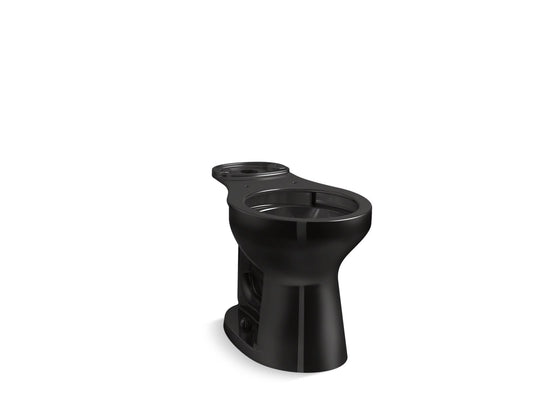 KOHLER K-31589-7 Cimarron Round-Front Toilet Bowl In Black Black