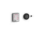 KOHLER K-5548-K1-BL Invigoration Series Digital Steam Adapter Kit - Matte Black
