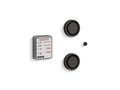 KOHLER K-5549-K1-BL Invigoration Series Tandem Digital Steam Adapter Kit - Matte Black