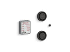 KOHLER K-5549-K1-BL Invigoration Series Tandem Digital Steam Adapter Kit - Matte Black