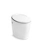 KOHLER K-46006-0 Avoir One-Piece Elongated Toilet With Skirted Trapway, 1.28 Gpf In White