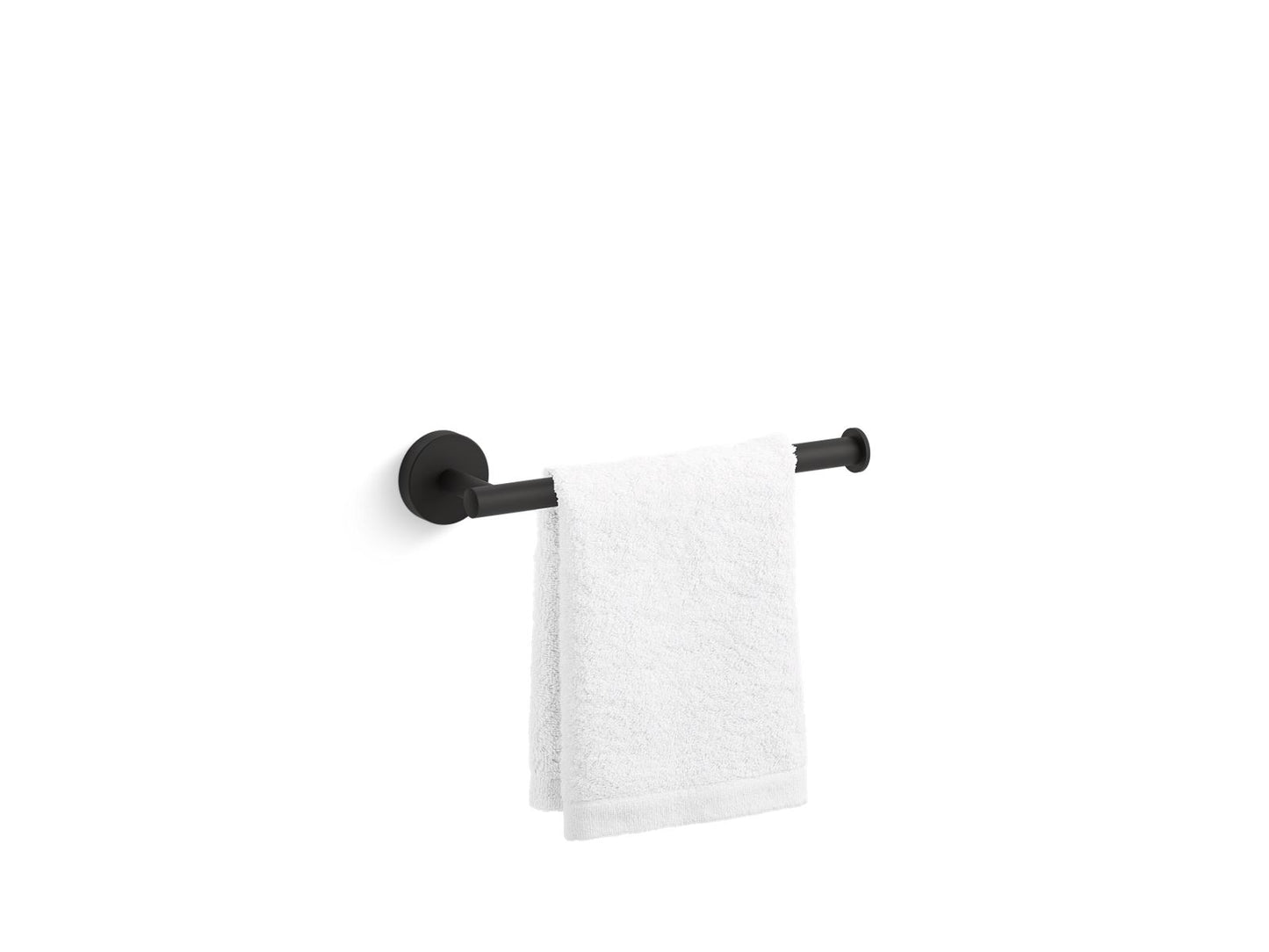 KOHLER K-27291-BL Elate 9" Towel Arm In Matte Black