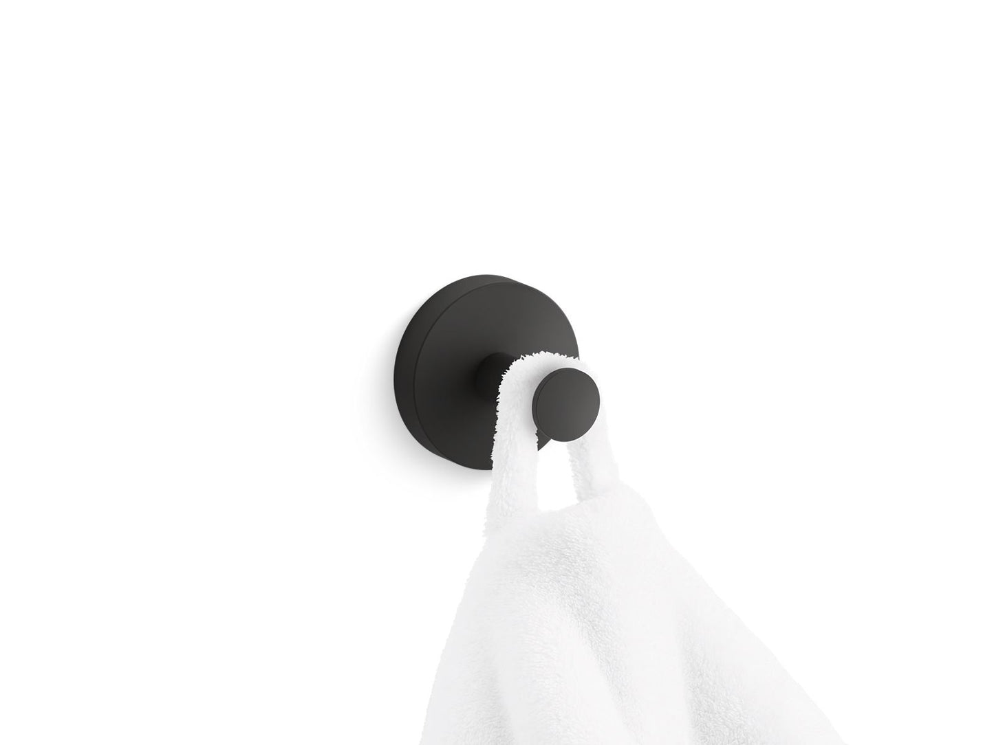 KOHLER K-27290-BL Elate Robe Hook In Matte Black