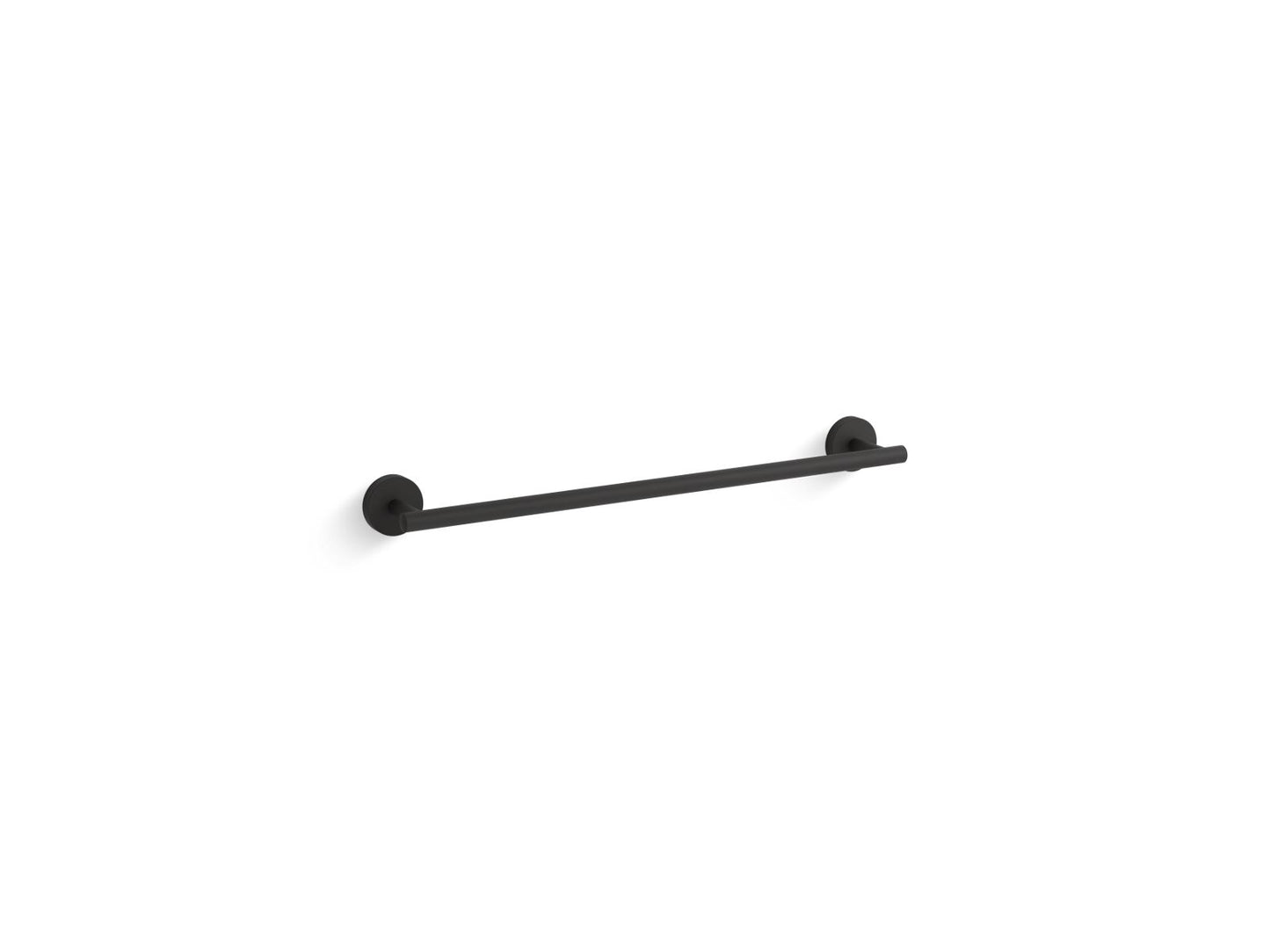 KOHLER K-27286-BL Elate 18" Towel Bar In Matte Black