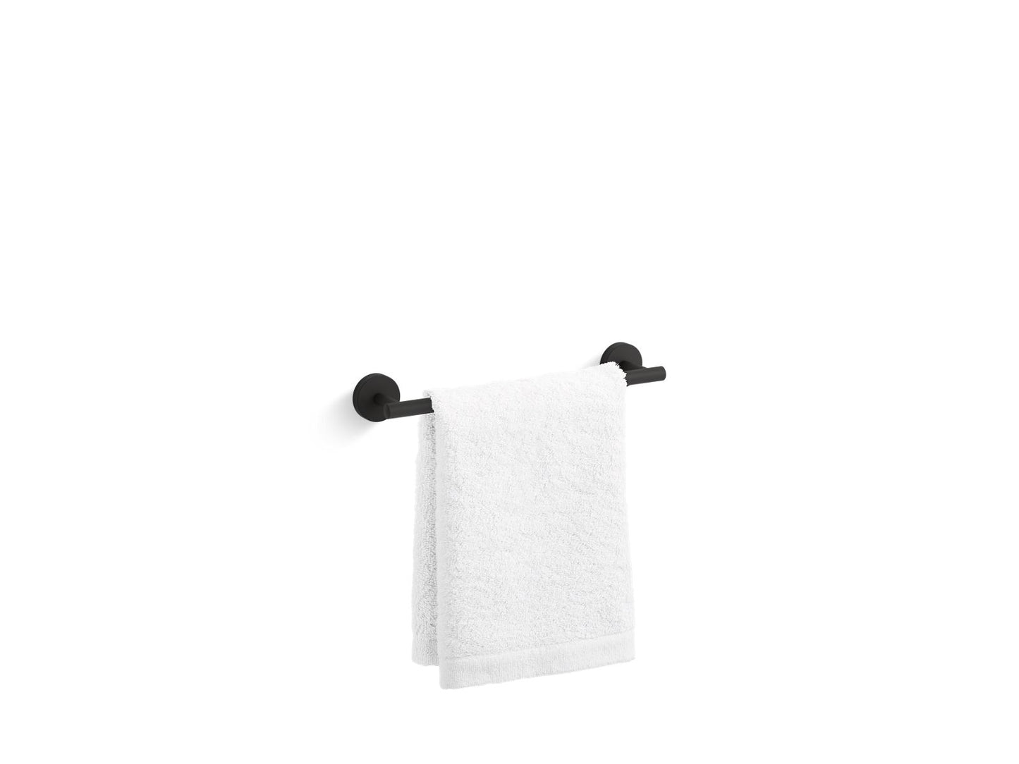 KOHLER K-27288-BL Elate 12" Towel Bar In Matte Black